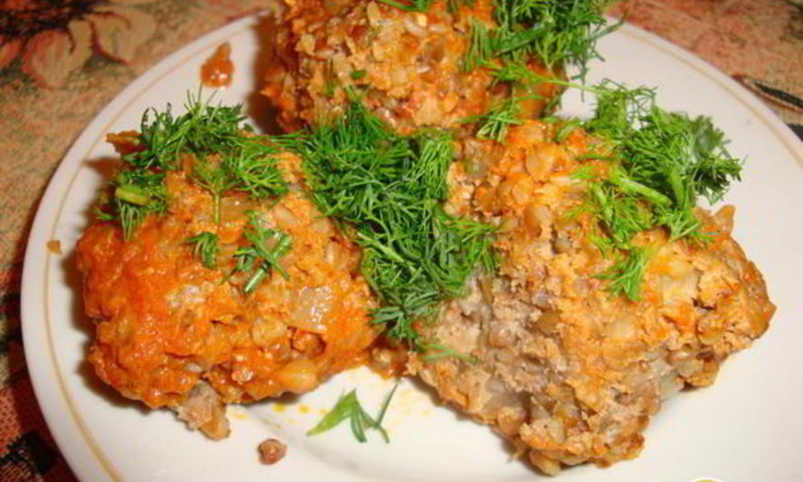 Рецепт гречневых тефтелей