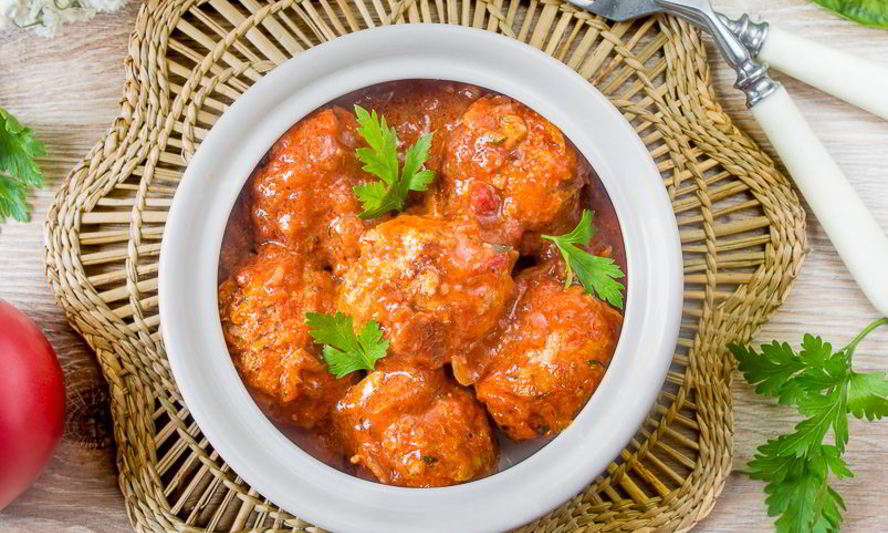 Рецепт кабачковых тефтелей в томатном соусе