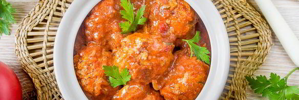 кабачковые тефтели в томатном соусе