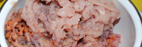 курино-свинные тефтели, запеченные в соусе