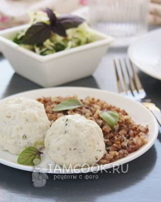 Куриные тефтели на пару в мультиварке