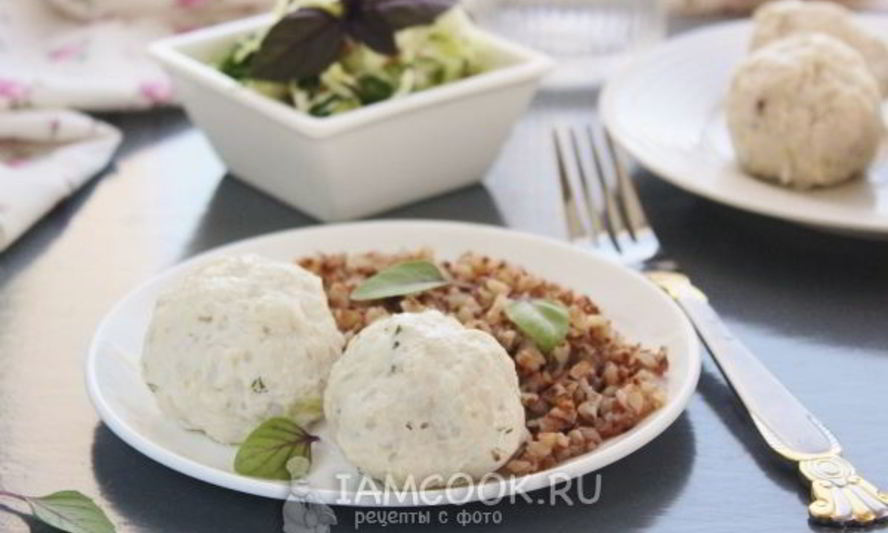 Рецепт куриных тефтелей на пару в мультиварке