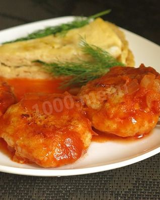 Куриные тефтели в мультиварке