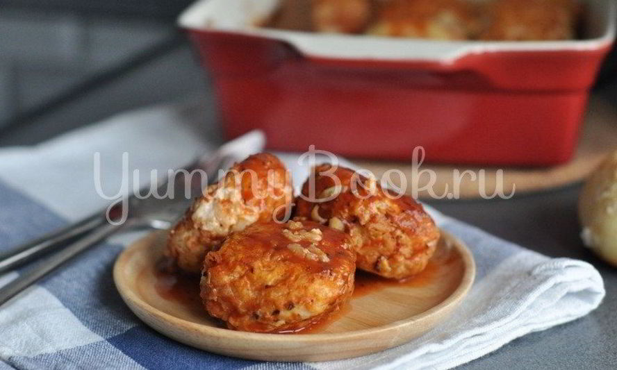 Рецепт куриных тефтелей в томатном соусе