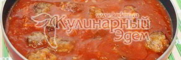 паста с тефтелями