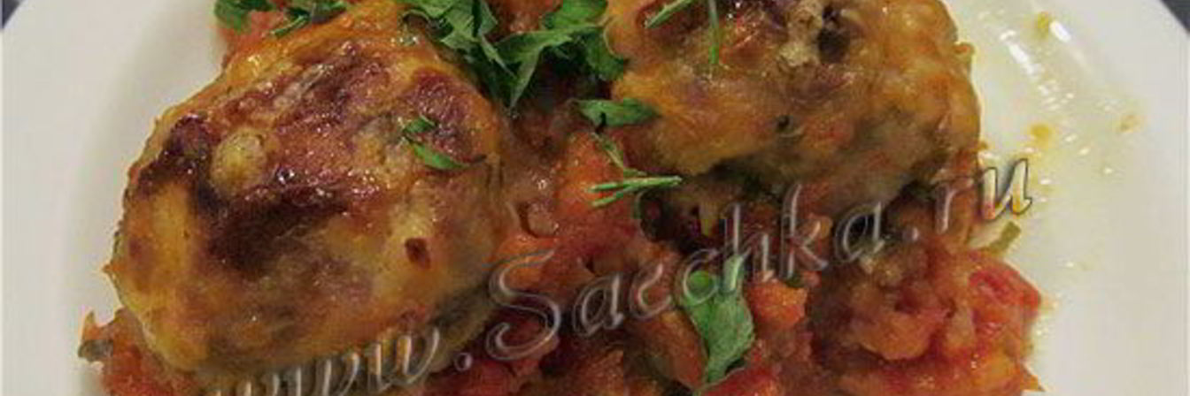 Рыбные тефтели в красном соусе