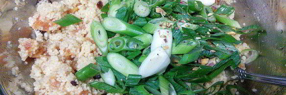 тефтели по-мароккански с фруктовым кускусом