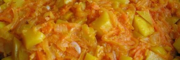 тефтели с бананами, кешью и карри