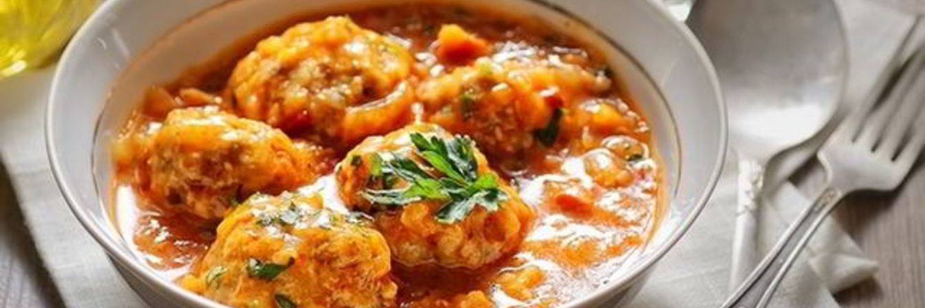 Тефтели с брюссельской капустой