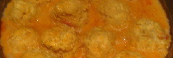 тефтели с булгуром в сливочно-томатном соусе