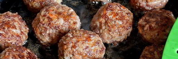 тефтели с капустой и рисом