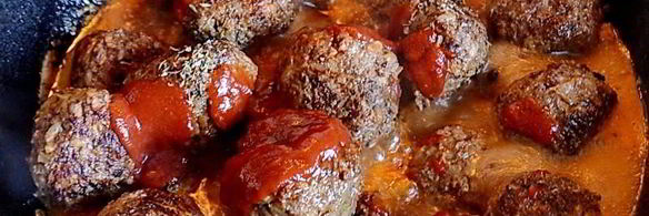 тефтели с капустой и рисом