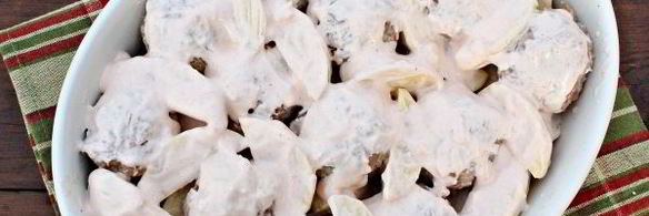 тефтели с картошкой в духовке