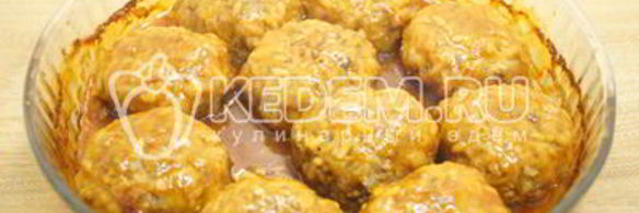 тефтели с рисом в духовке