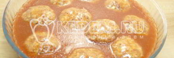 тефтели с рисом в духовке