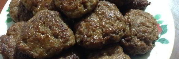 тефтели с яблоком в медовой глазури с рисом