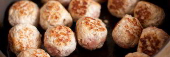 тефтели с яблоком