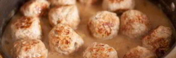 тефтели с яблоком