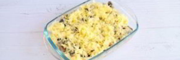 тефтели в грибном соусе под сыром