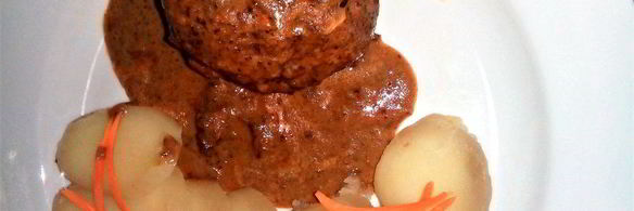 тефтели в грибном соусе