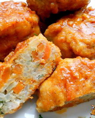 Тефтели Янтарные с морковью