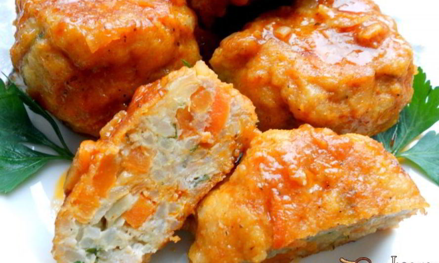 Рецепт тефтелей янтарных с морковью