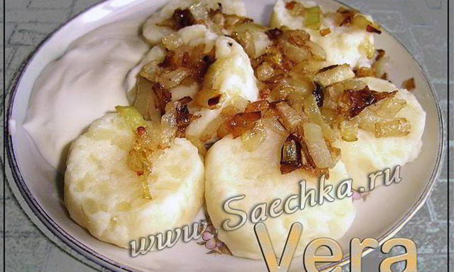 Рецепт ленивых картофельных вареников