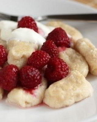 Ленивые вареники с манкой и творогом