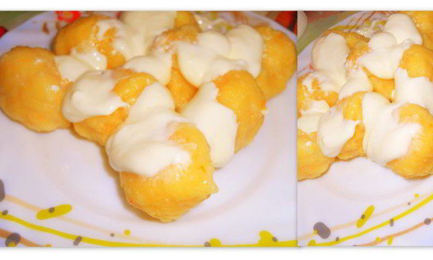 Рецепт ленивых вареников с тыквой