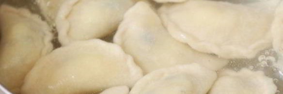 постные вареники с картофелем