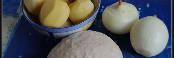 постные вареники с картошкой без яиц