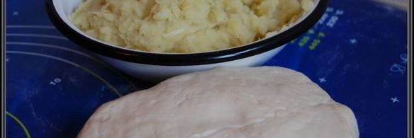 постные вареники с картошкой без яиц