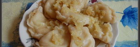 постные вареники с картошкой без яиц