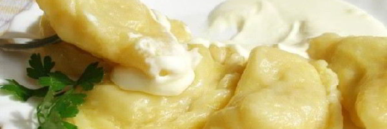 Соленые вареники с творогом