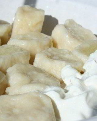 Творожно-манные ленивые вареники