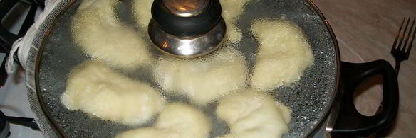 вареники на дрожжевом тесте