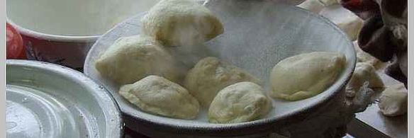 вареники на пару