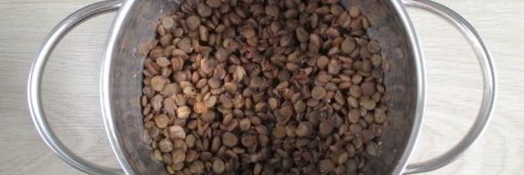 вареники с чечевицей и грибами