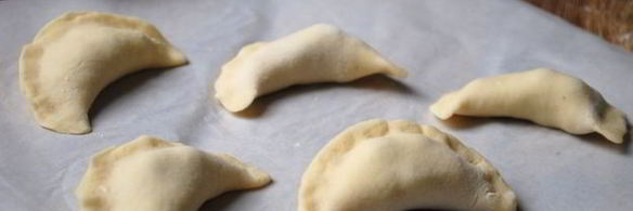 вареники с черникой на кефире