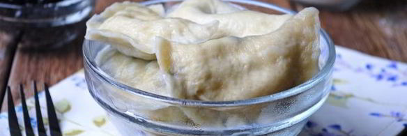 вареники с черникой на кефире