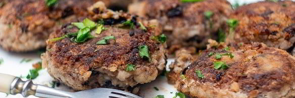 вареники с гречкой и грибами