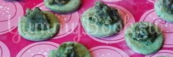 вареники с картофелем и шпинатом