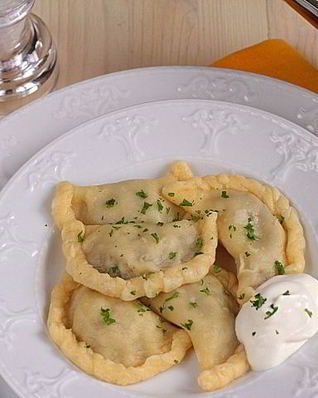 Вареники с картошкой и грибами