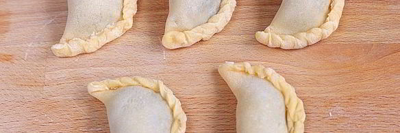 вареники с картошкой и грибами