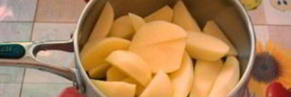 вареники с картошкой и курицей