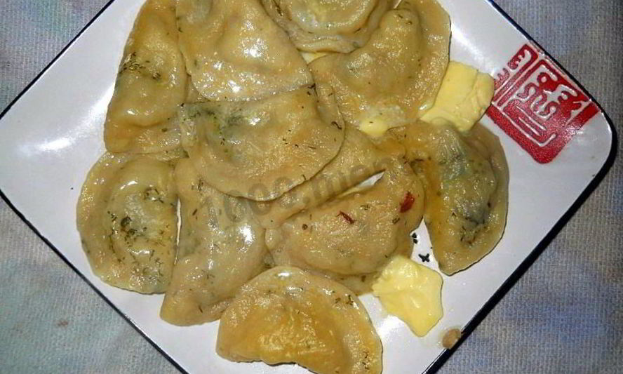 Рецепт вареников с картошкой и укропом