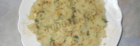 вареники с картошкой и укропом