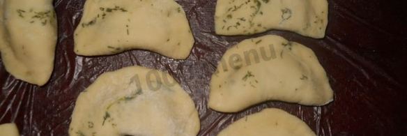 вареники с картошкой и укропом