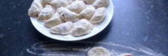 вареники с клубникой на кефире