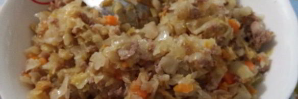 вареники с квашеной капустой и мясом